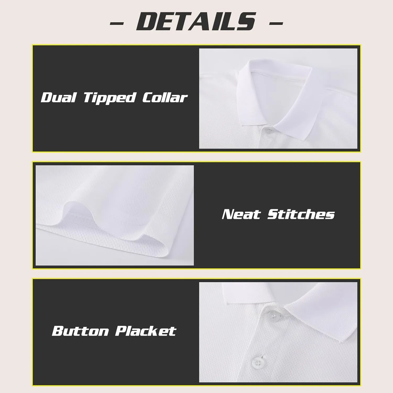 3 Pack Boys Youth Kids Polo Shirt Mesh Athletic Quick Dry Short Sleeve Golf Shirt Moisture Wicking Active Tops(Age 5-16)