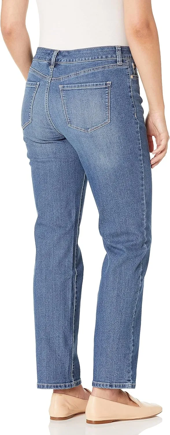 Bandolino Women's Mandie Signature Fit 5 High Rise Jean Regular