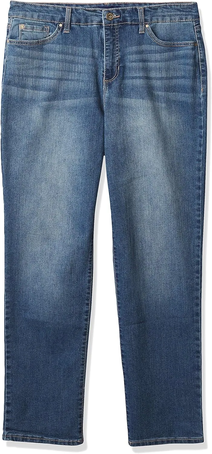 Bandolino Women's Mandie Signature Fit 5 High Rise Jean Regular
