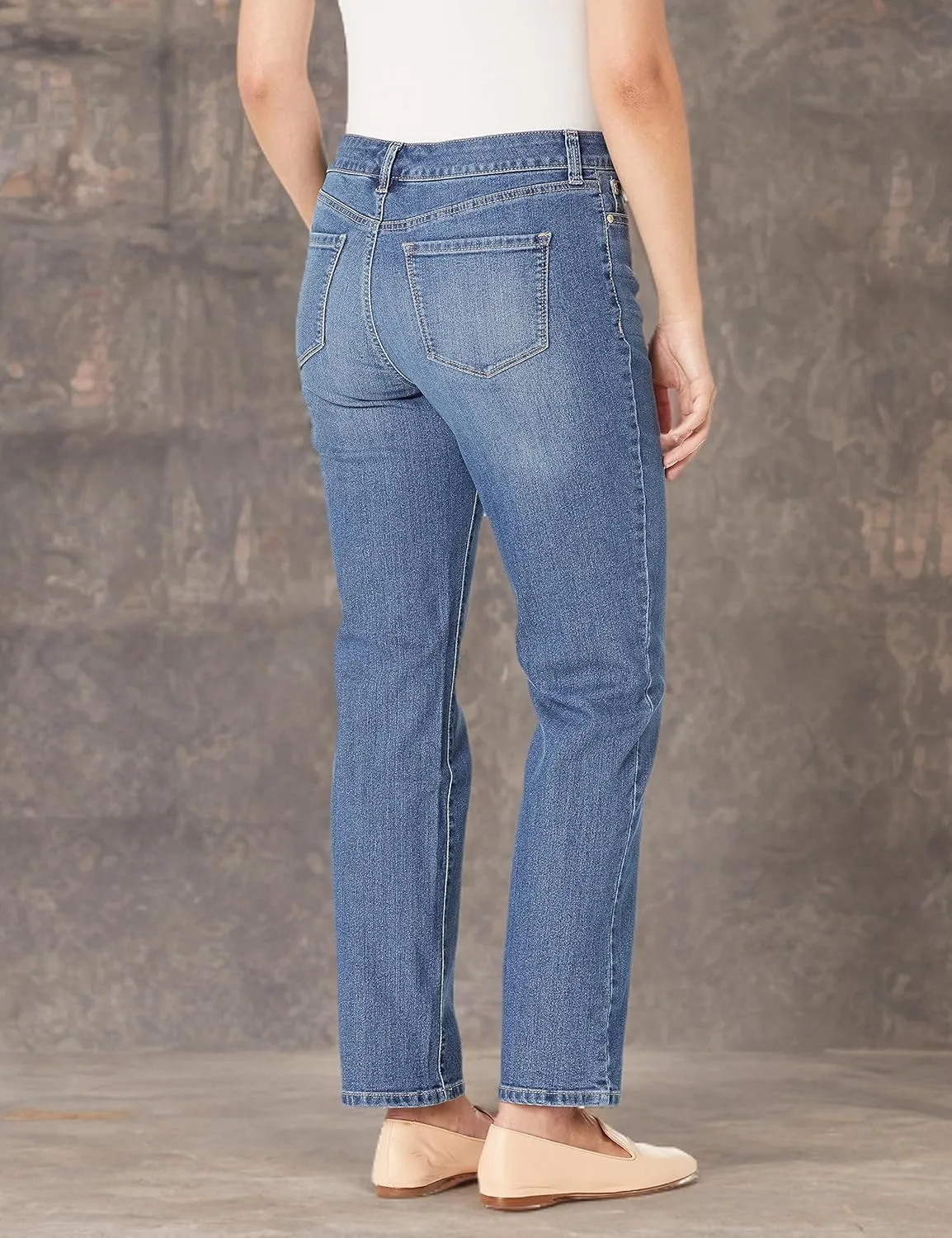 Bandolino Women's Mandie Signature Fit 5 High Rise Jean Regular