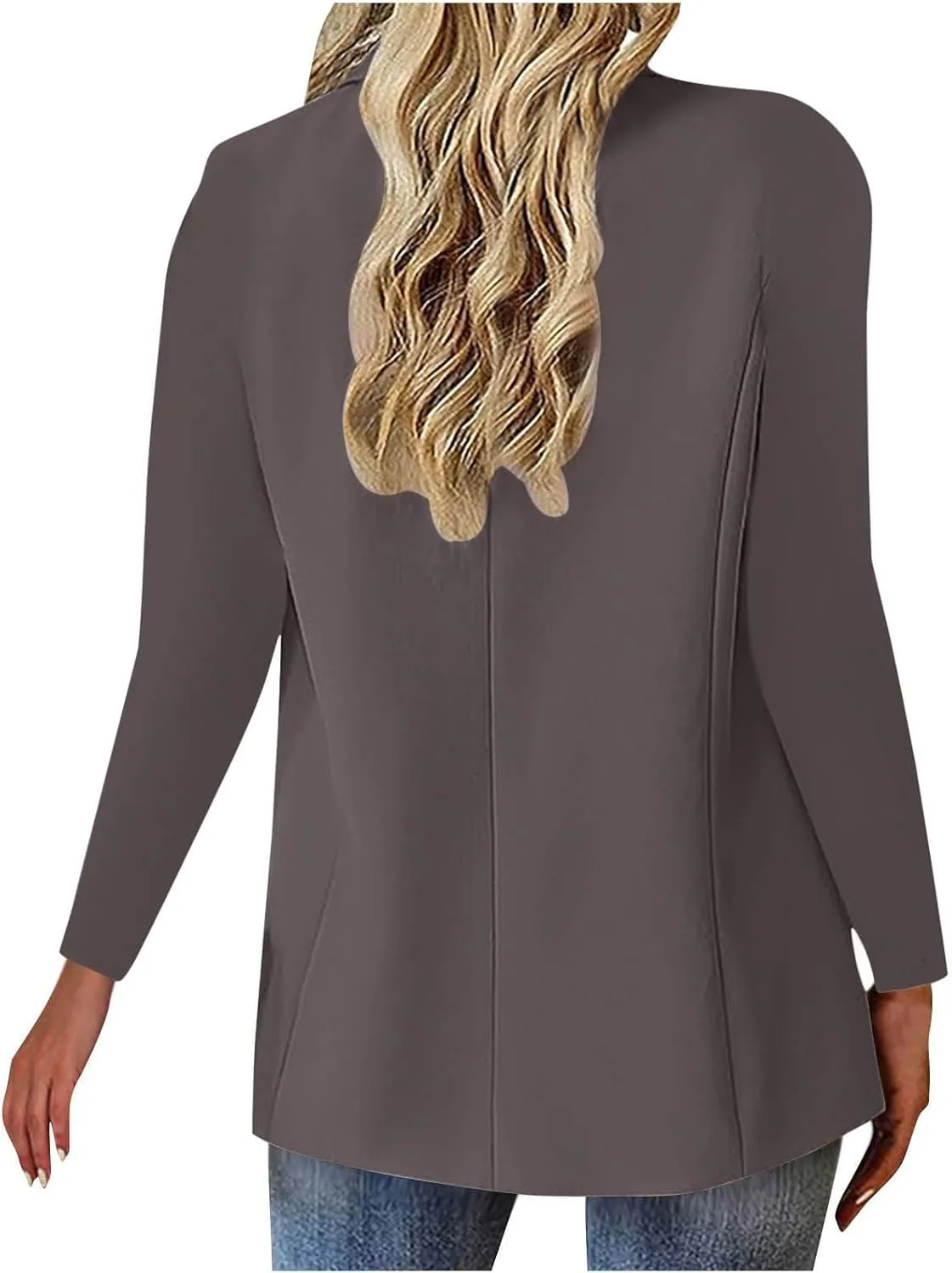 Blazers for Women 2025 Trendy Business Casual Jackets Open Front Cardigan Work Suit Summer Fashion Blazers