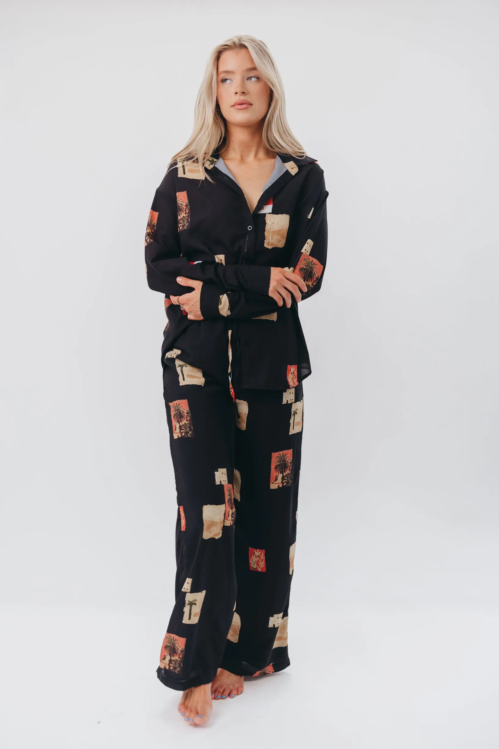 Cozumel Pant in Black