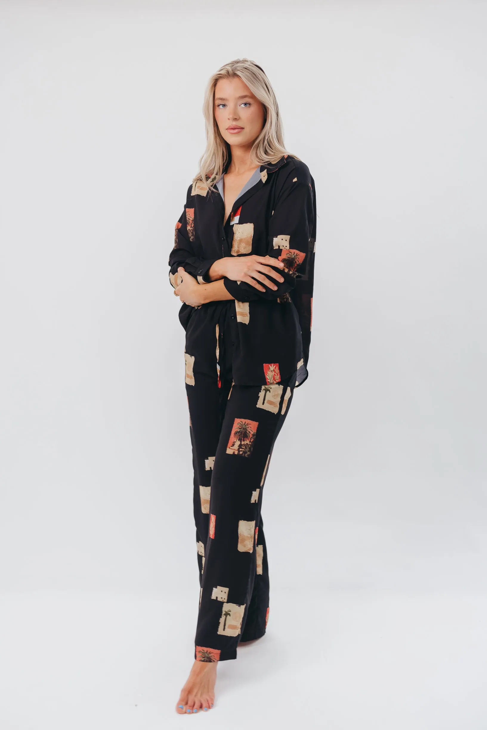 Cozumel Pant in Black