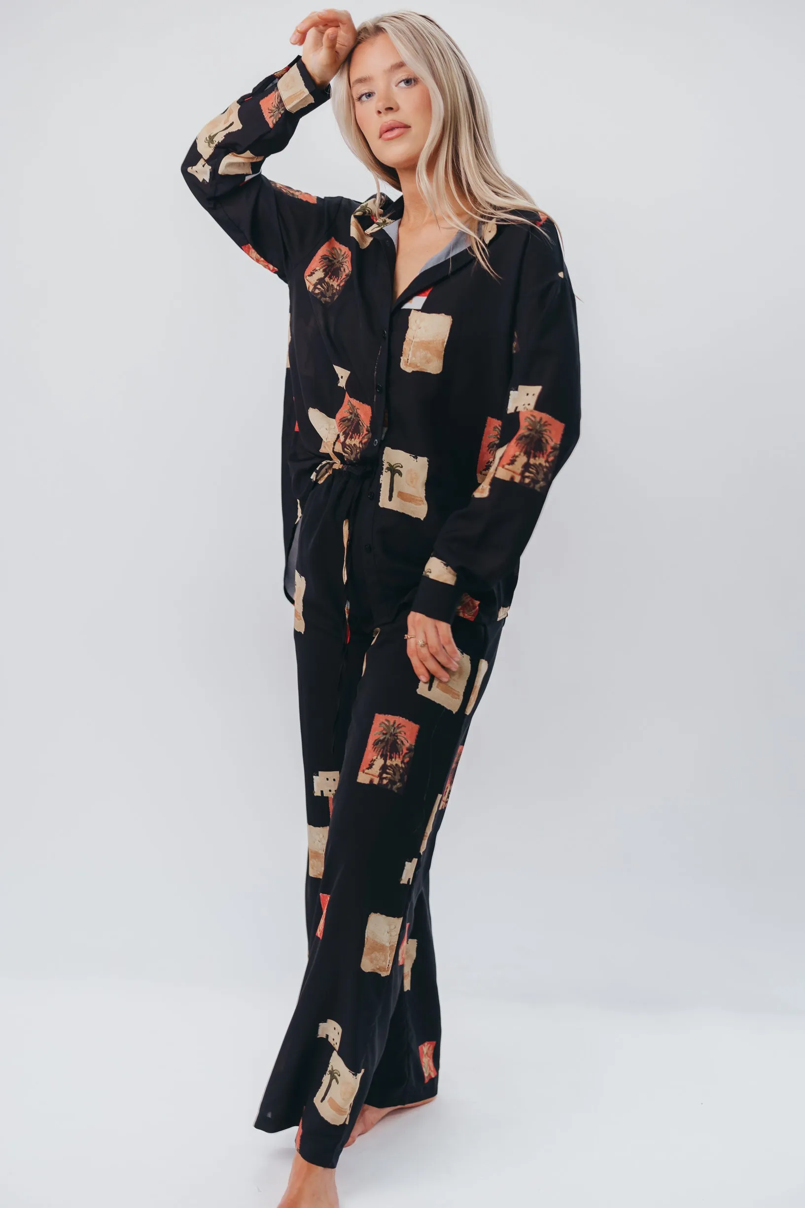 Cozumel Pant in Black