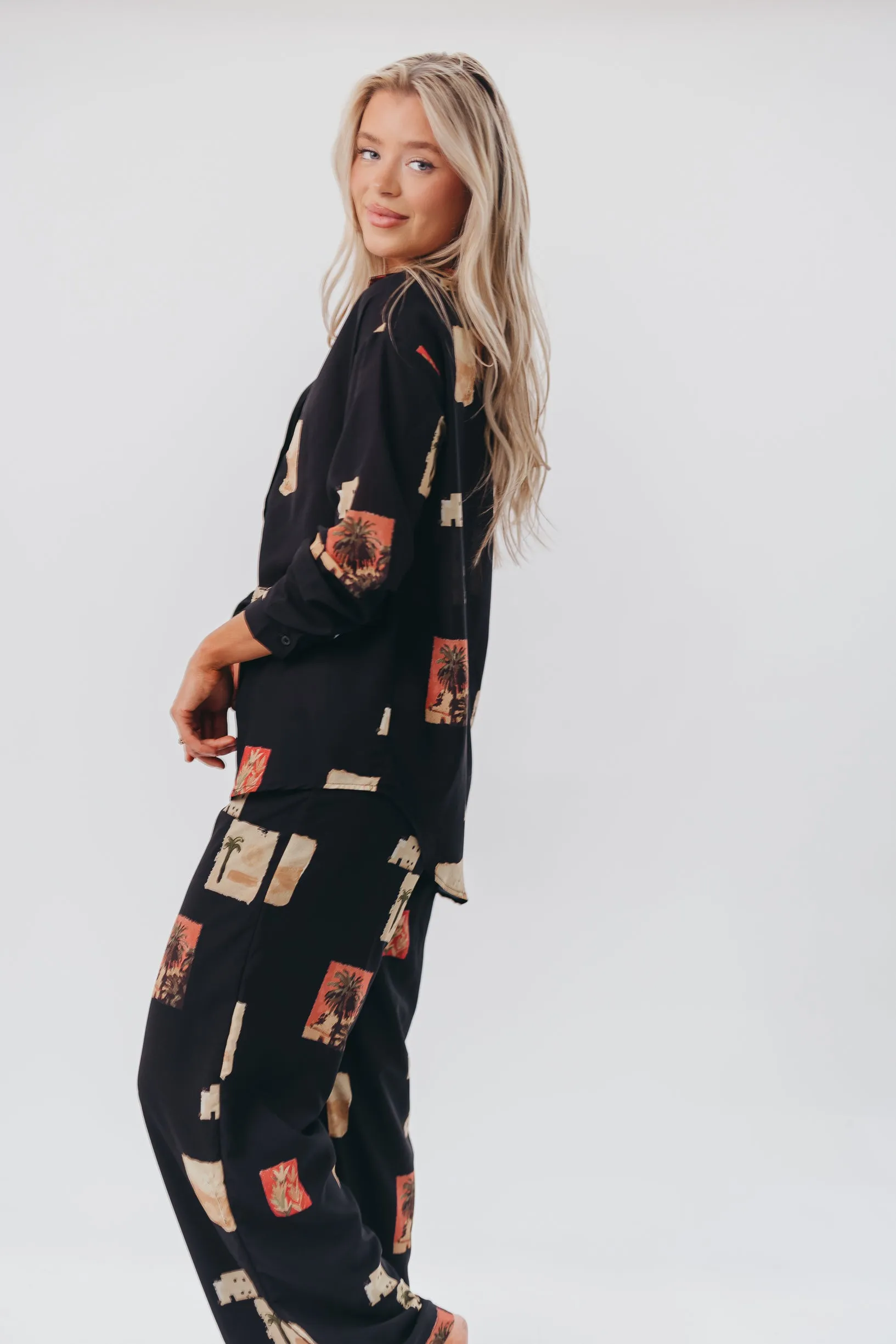 Cozumel Pant in Black