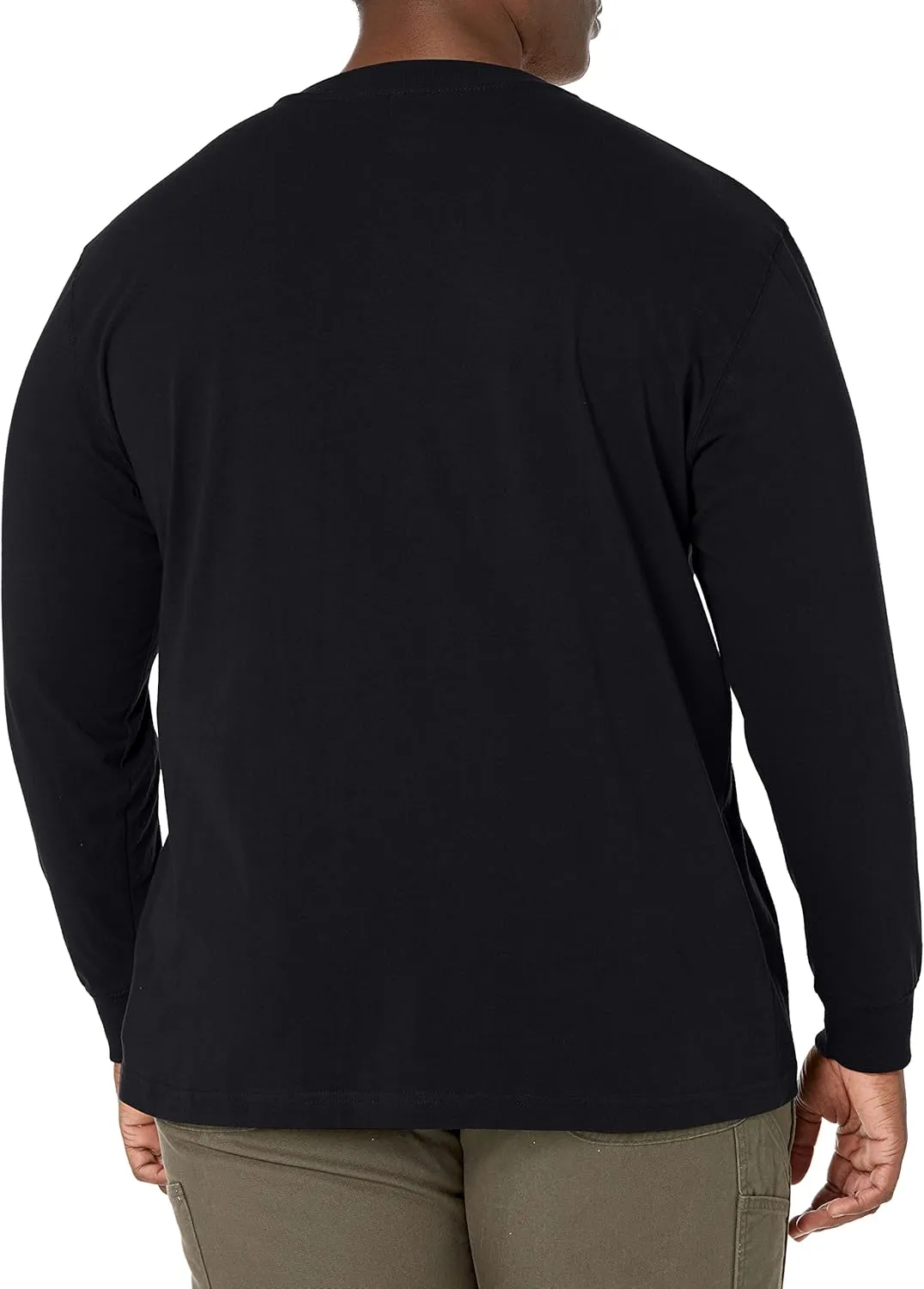 Dickies Men's Long Sleeve Heavyweight Henley