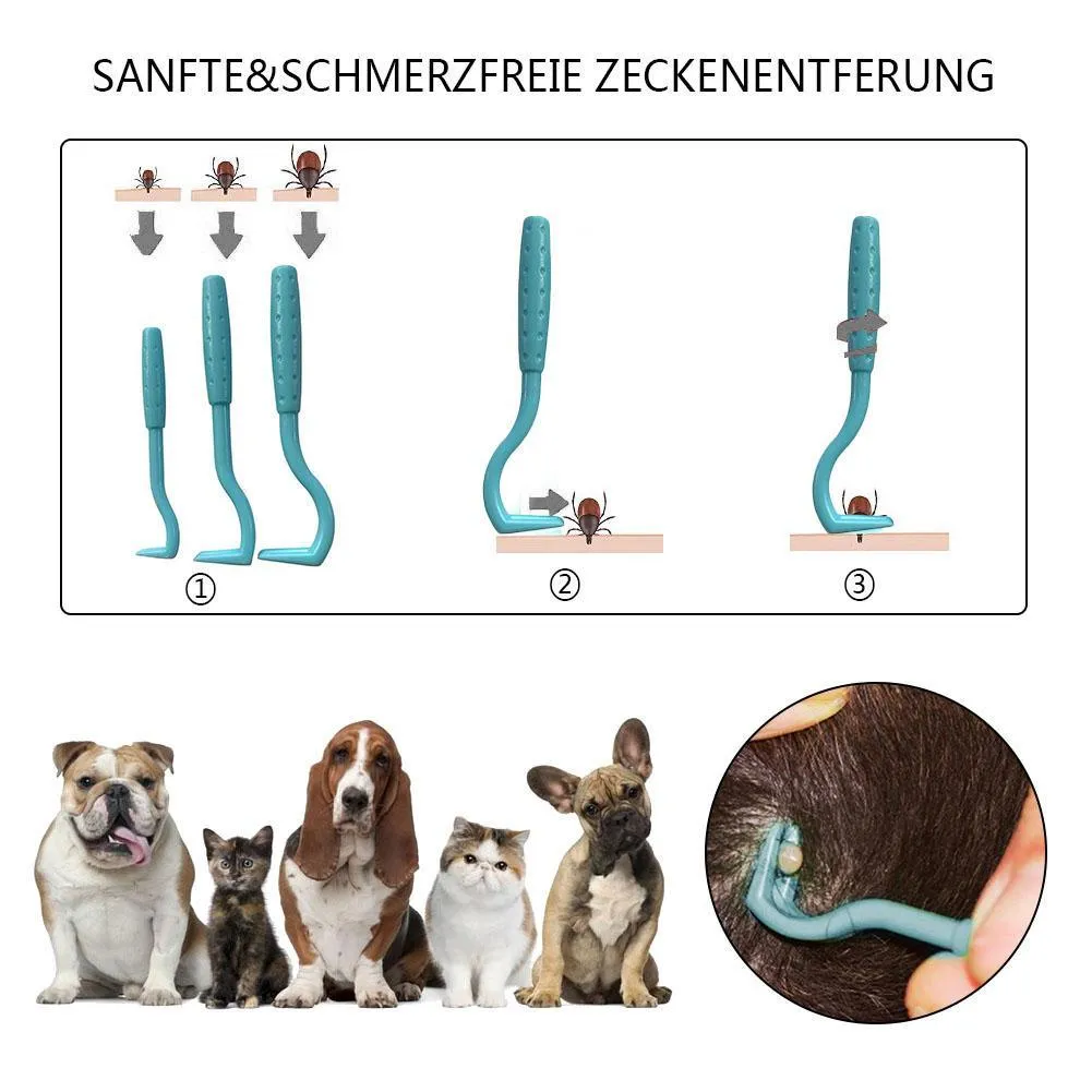 Flea Remover Cat Dog Grooming Supplies Tick Picker Comb