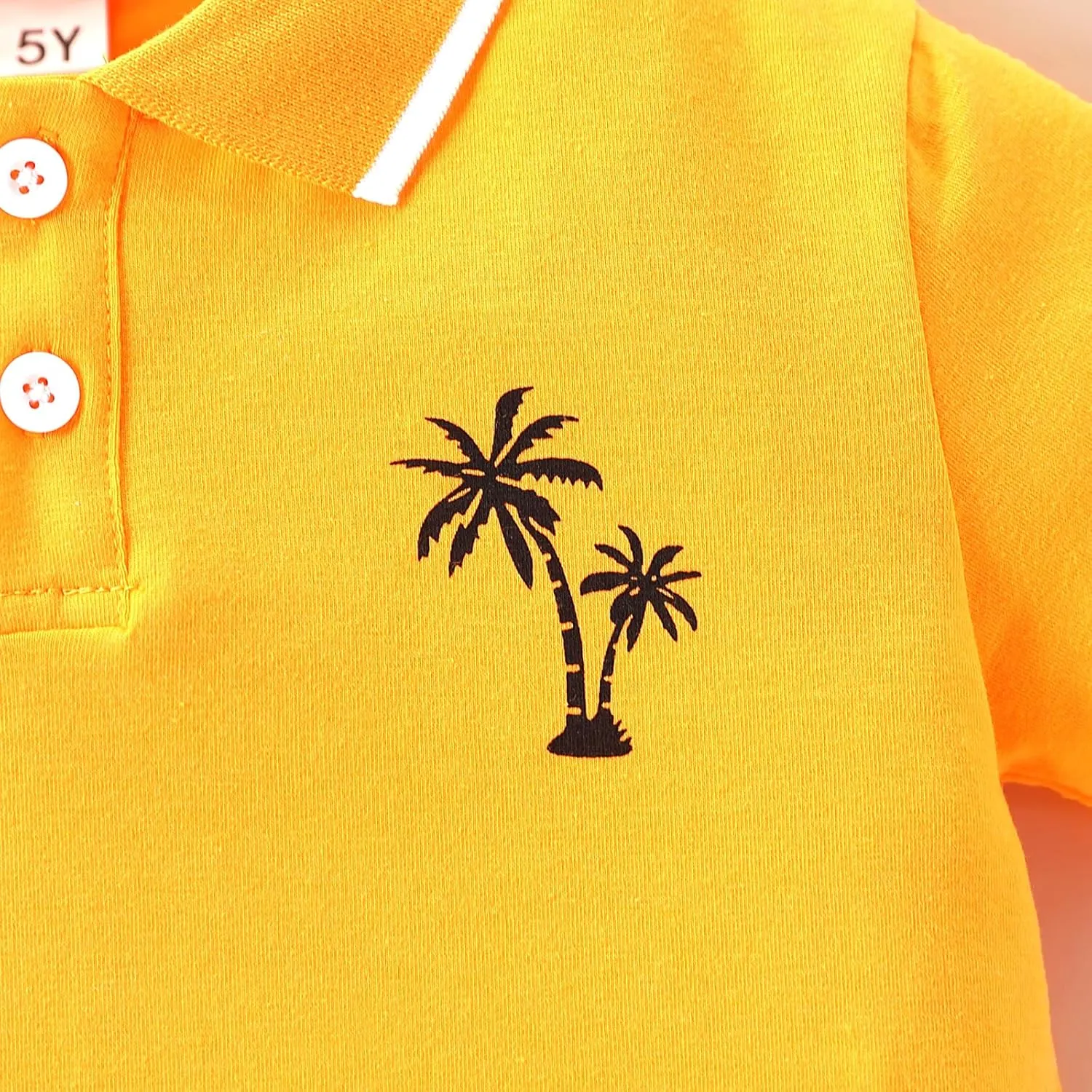 Kids Tween Boy Clothes Casual Short Sleeve Polo Shirt   Plaid Print 2Pcs Shorts Summer Clothing Set