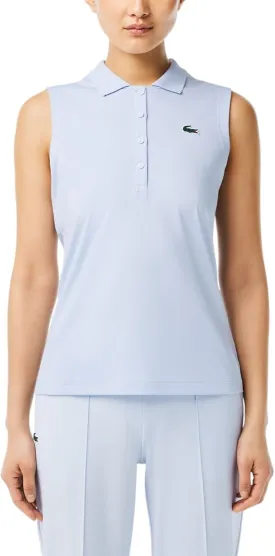 Lacoste Women's Sport Ultra Dry Slim Fit Anti-uv Stretch Golf Polo Shirt