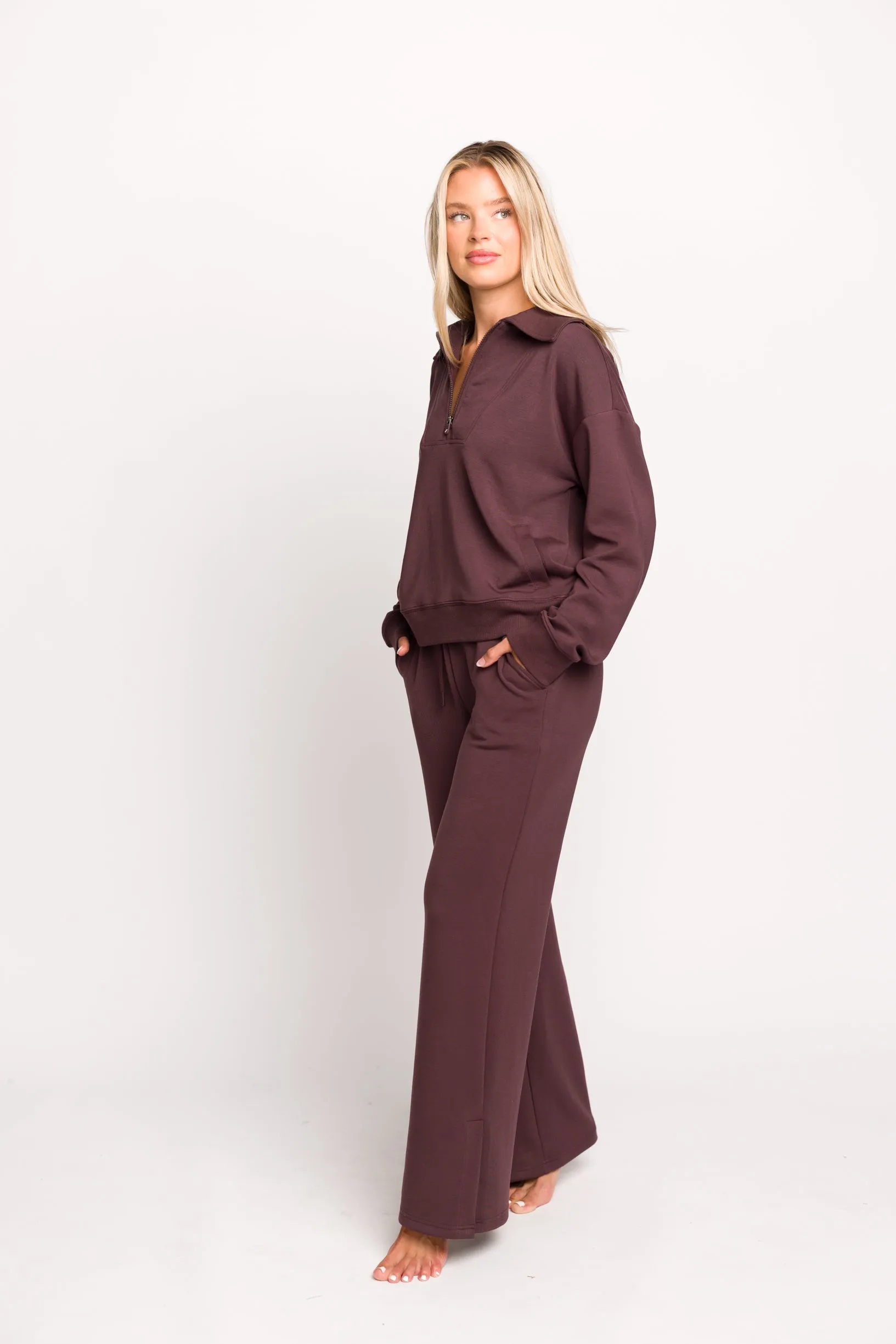 Layne Pants in Raisin
