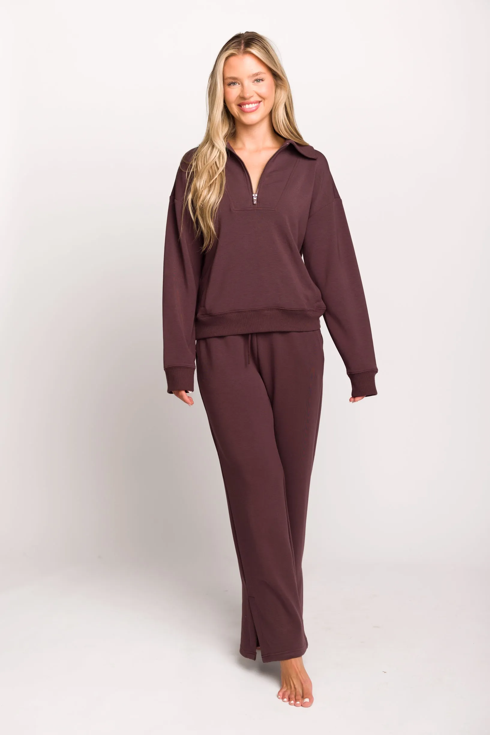 Layne Pants in Raisin