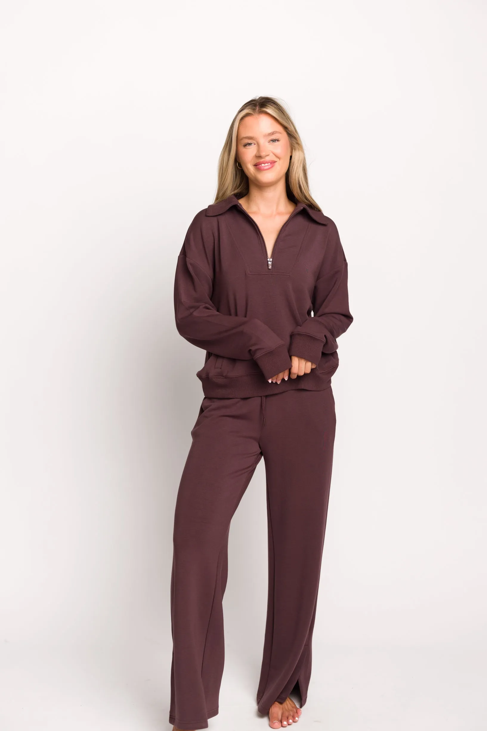 Layne Pants in Raisin