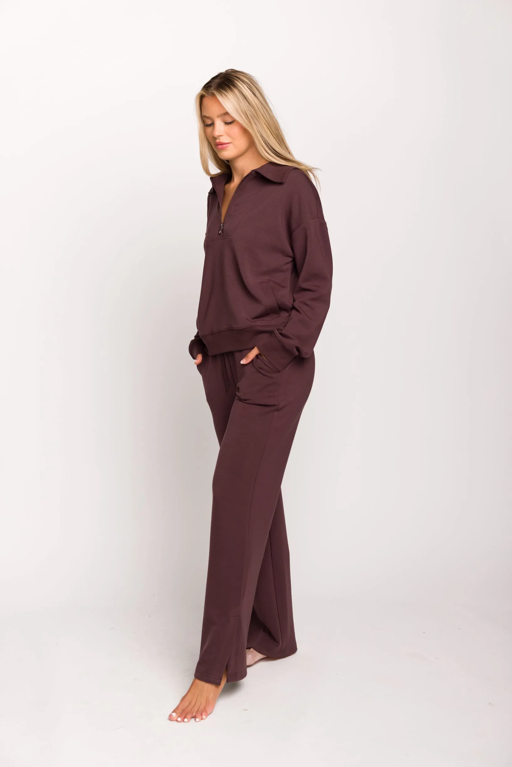 Layne Pants in Raisin