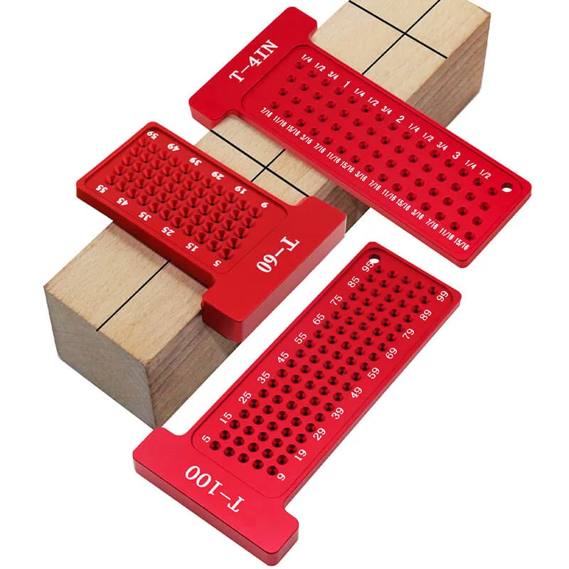 Levoite™ Precision Mini T-Squares Rule T-Marking Squares for Woodworking
