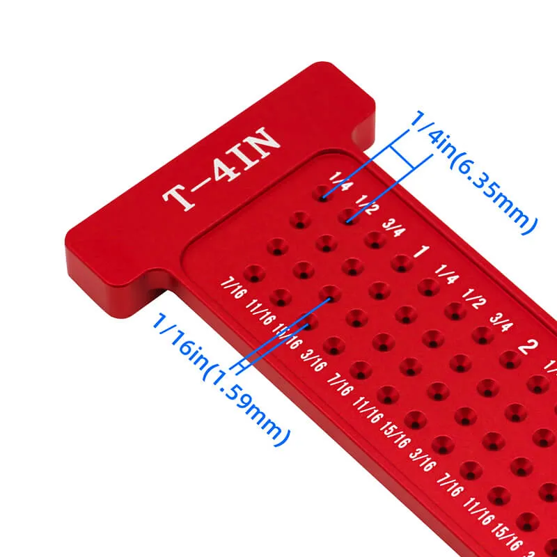 Levoite™ Precision Mini T-Squares Rule T-Marking Squares for Woodworking