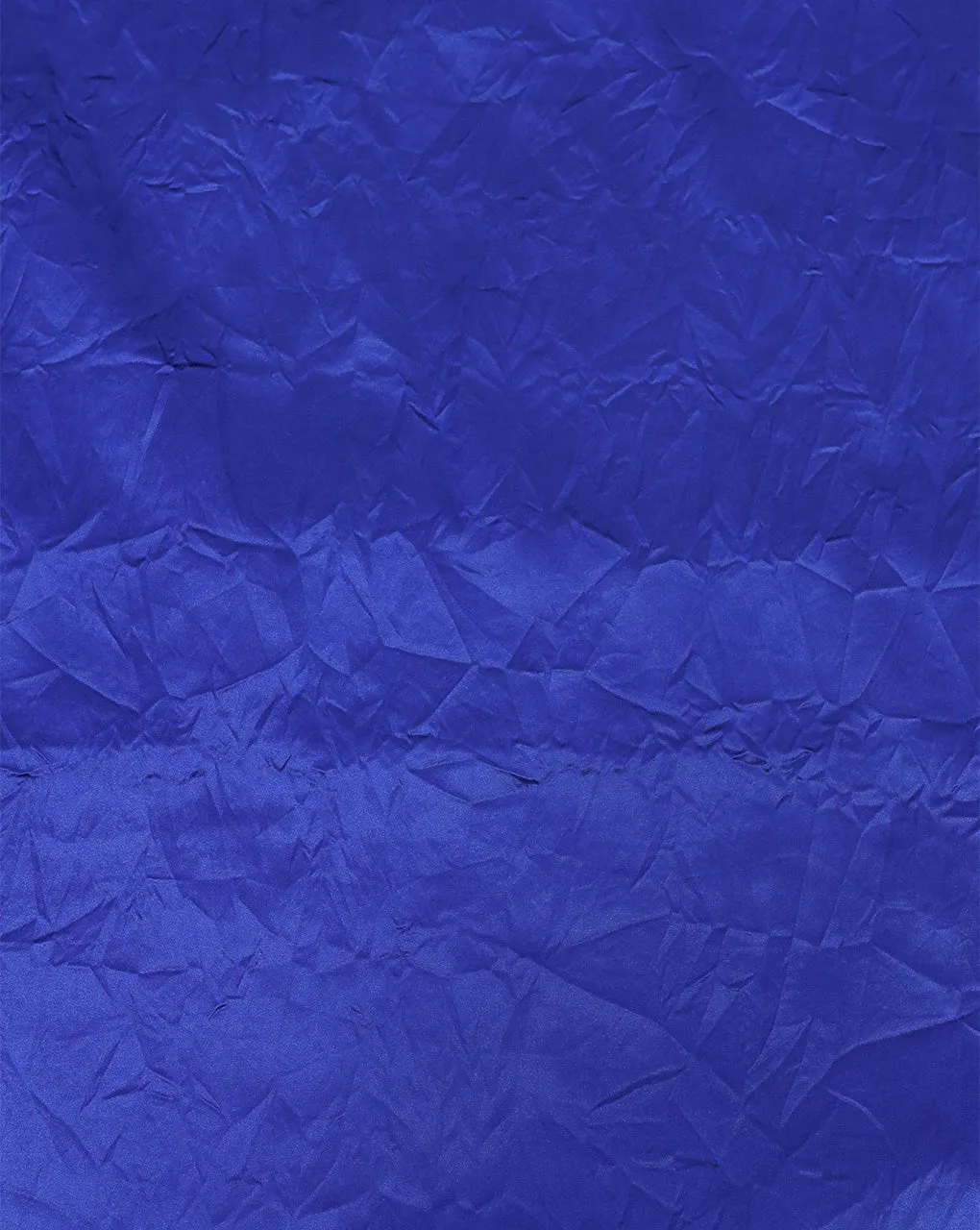 NAVY BLUE CRUSHED POLYESTER SATIN FABRIC