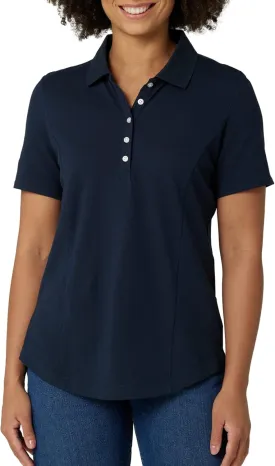 Riders by Lee Indigo Women's Short Sleeve Polo Shirt