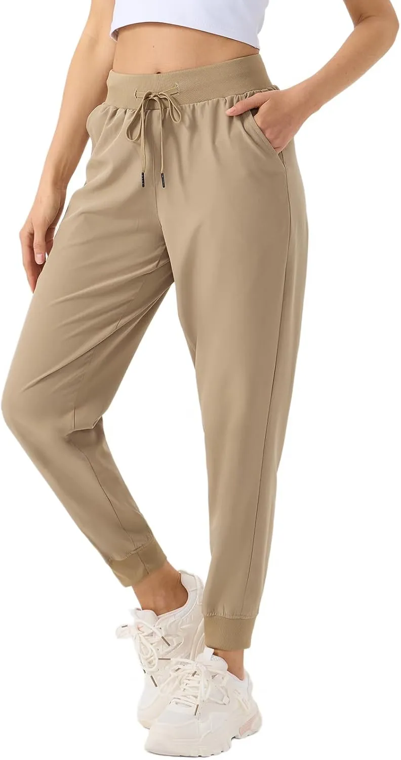 ZENGVEE Women's Cargo Pants Outdoor Athletic Lightweight Women Joggers with Pockets for Workout Casual Gym Pants