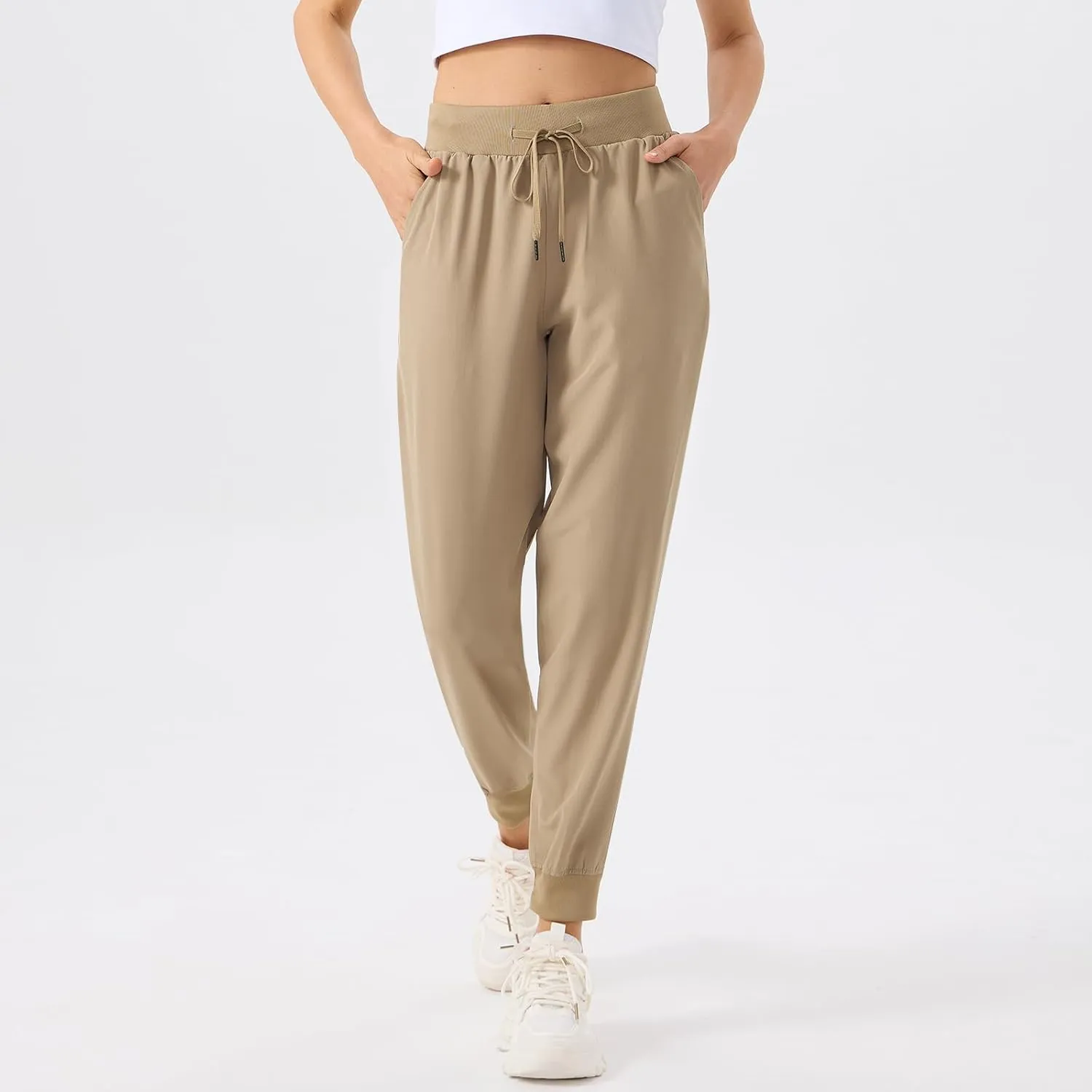 ZENGVEE Women's Cargo Pants Outdoor Athletic Lightweight Women Joggers with Pockets for Workout Casual Gym Pants